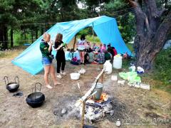 Поход скаутского клуба и выпускников воскресной школы храма Собора Всех Белорусских Святых