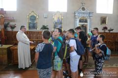 Участники детского оздоровительного лагеря посетили храм поселка Зельва