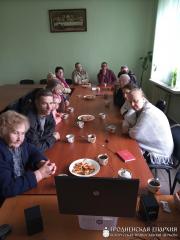 Новая виртуальная встреча в клубе духовного общения при кафедральном соборе Волковыска