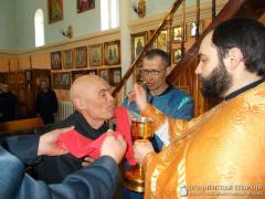 Литургия в исправительной колонии №11 Волковыска