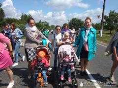 Крестный ход в честь Собора Белорусских Святых в городе Мосты