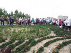 Крестный ход в честь Собора Белорусских Святых в городе Мосты