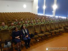 Священник принял участие в собрании военнослужащих срочной службы Гродненской пограничной группы