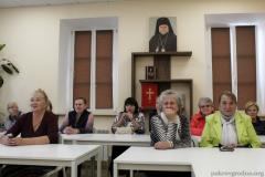 Психолог Марина Филоник (Москва) провела встречу в Покровском соборе