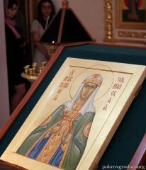 Сестричество Покровского собора отметило день памяти праведной Иулиании Ольшанской