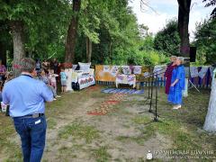 В деревне Колядичи освятили поклонный крест