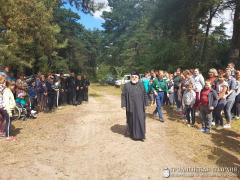 Архиепископ Артемий встретился с участниками XII епархиального экологического слета православной молодежи