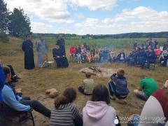 Архиепископ Артемий встретился с участниками XII епархиального экологического слета православной молодежи