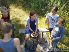 Архиепископ Артемий встретился с участниками XII епархиального экологического слета православной молодежи