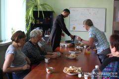 Члены Преображенского братства побывали в гостях в Волковысском клубе духовного общения