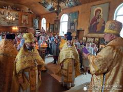 Престольный праздник в храме святого пророка Илии города Мосты