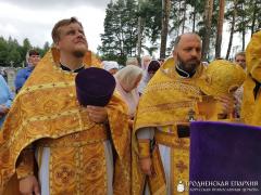 Престольный праздник в храме святого пророка Илии города Мосты