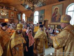 Престольный праздник в храме святого пророка Илии города Мосты