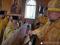 Престольный праздник в храме святого пророка Илии города Мосты