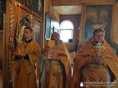 Престольный праздник в храме святого пророка Илии города Мосты