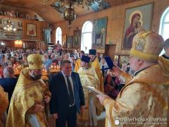 Престольный праздник в храме святого пророка Илии города Мосты