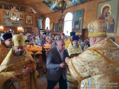 Престольный праздник в храме святого пророка Илии города Мосты