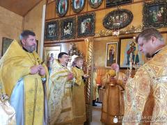 Престольный праздник в храме святого пророка Илии города Мосты