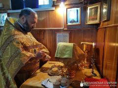 Престольный праздник в храме святого пророка Илии города Мосты