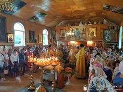 Престольный праздник в храме святого пророка Илии города Мосты