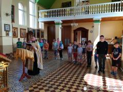 В  поселке Россь завершилась вторая смена выездной воскресной школы