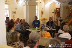 На приходе храма святителя Луки прошла встреча с членами Преображенского братства города Гомеля