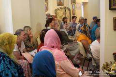 На приходе храма святителя Луки прошла встреча с членами Преображенского братства города Гомеля