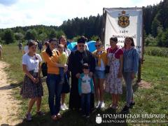 Архиепископ Артемий провел встречу с участниками слета православной молодежи Гродненской епархии