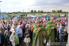В храме деревни Пацевичи состоялось соборное богослужение духовенства Мостовского благочиния