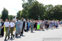 Крестный ход из Щучина в Раковичи