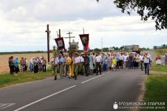 Крестный ход из Щучина в Раковичи