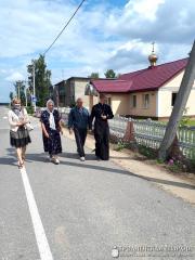 Прихожане храма святителя Луки посетили церковь агрогородка Пархимовцы