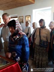 Прихожане храма святителя Луки посетили церковь агрогородка Пархимовцы