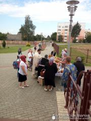 Праздничные мероприятия на приходе агрогородка Обухово