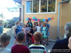 В посёлке Россь завершилась первая смена летней воскресной школы