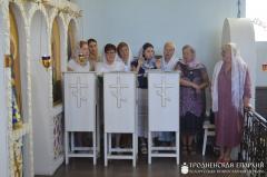 Прастольнае свята храма ў Капцёўцы