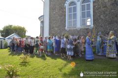 Прастольнае свята храма ў Капцёўцы