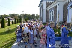 Прастольнае свята храма ў Капцёўцы