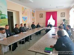 Рабочая встреча руководителей и сотрудников епархиальных отделов