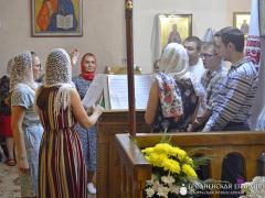 У храме вескi Сынковічы адбылiся святочныя мерапрыемствы ў гонар Маці Божай