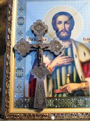 Крестный ход к месту разрушенного храма святого благоверного князя Александра Невского д. Провожа