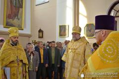 У царкве вёскi Дзярэчын адбылася Боская літургія з нагоды 154-годдзя храма