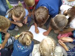 Первое занятие в новом учебном году воскресной школы храма иконы Божией Матери «Всех скорбящих Радость» города Мосты