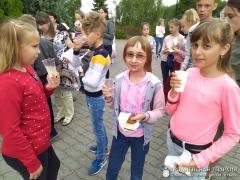 Первое занятие в новом учебном году воскресной школы храма иконы Божией Матери «Всех скорбящих Радость» города Мосты