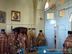 В храме Святой Живоначальной Троицы поселка Россь состоялось соборное богослужение духовенства Волковысского благочиния