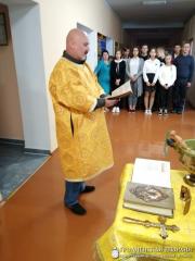 Священник посетил Подоросский учебно-педагогический комплекс