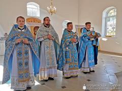 На приходе поселка Сопоцкин состоялась соборная служба духовенства Скидельского благочиния