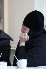 Владыка Артемий поприветствовал участников регентской конференции по случаю 100-летия Архиерейского хора Покровского собора 