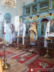 В деревне Горбачи состоялось соборное богослужение духовенства Берестовицкого благочиния