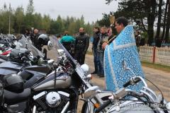 Закрытие мотосезона в Мостах с участием прихода Свято-Ильинской церкви